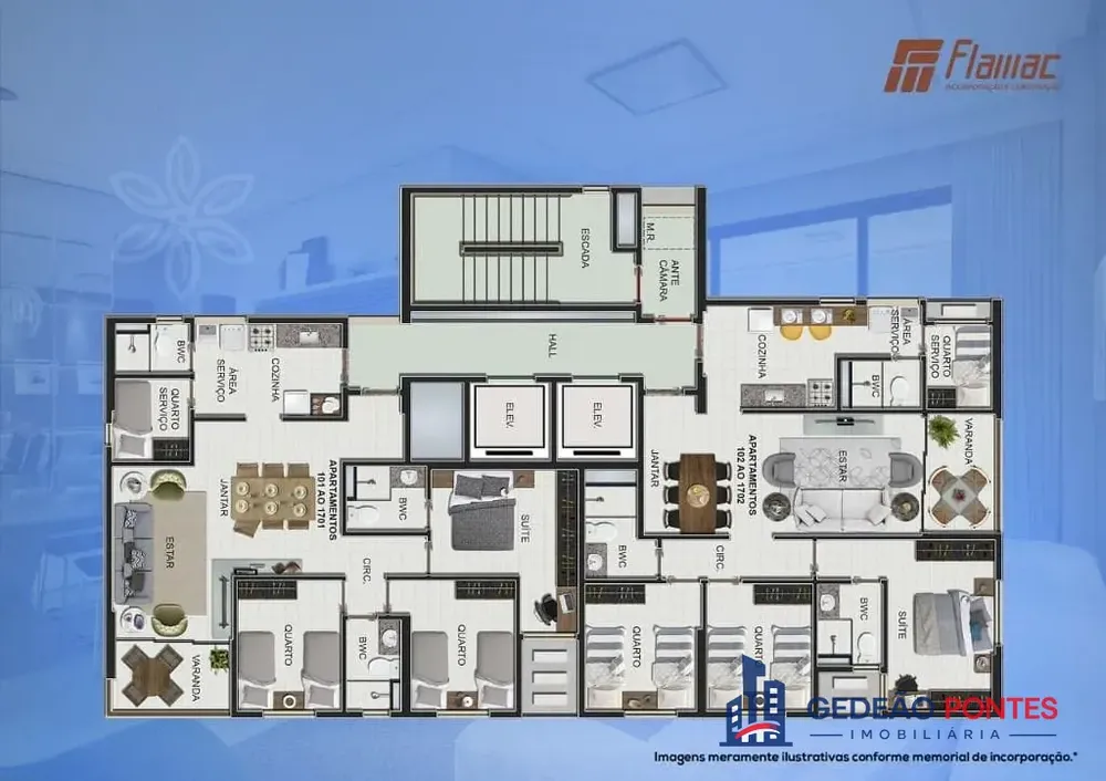 Apartamento, 3 quartos, 84 m² - Foto 1