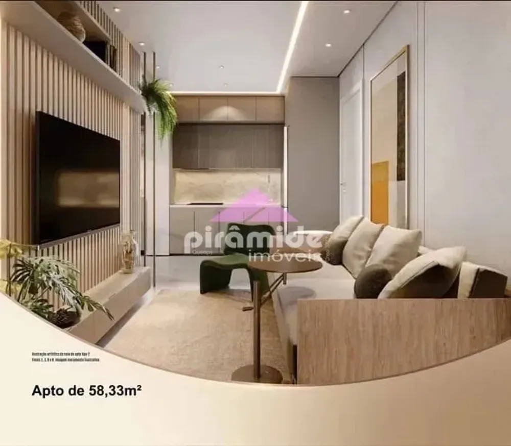 Apartamento, 2 quartos, 58 m² - Foto 2