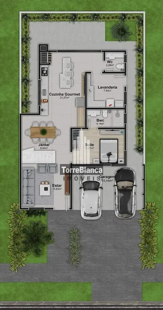 Casa, 3 quartos, 165 m² - Foto 3