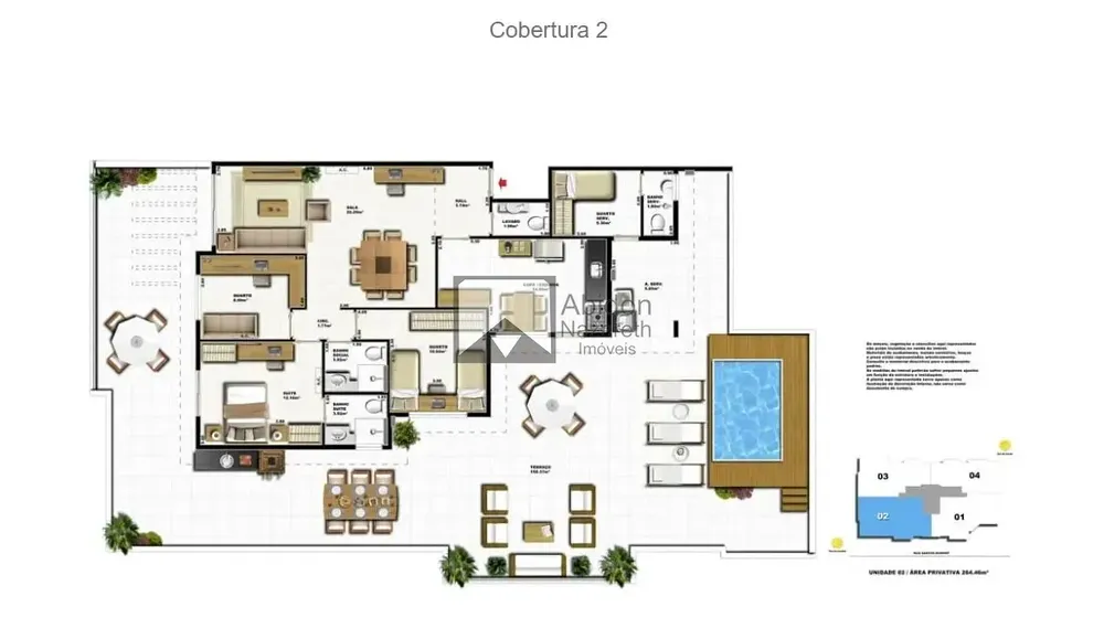 Apartamento, 20 quartos, 264 m² - Foto 13