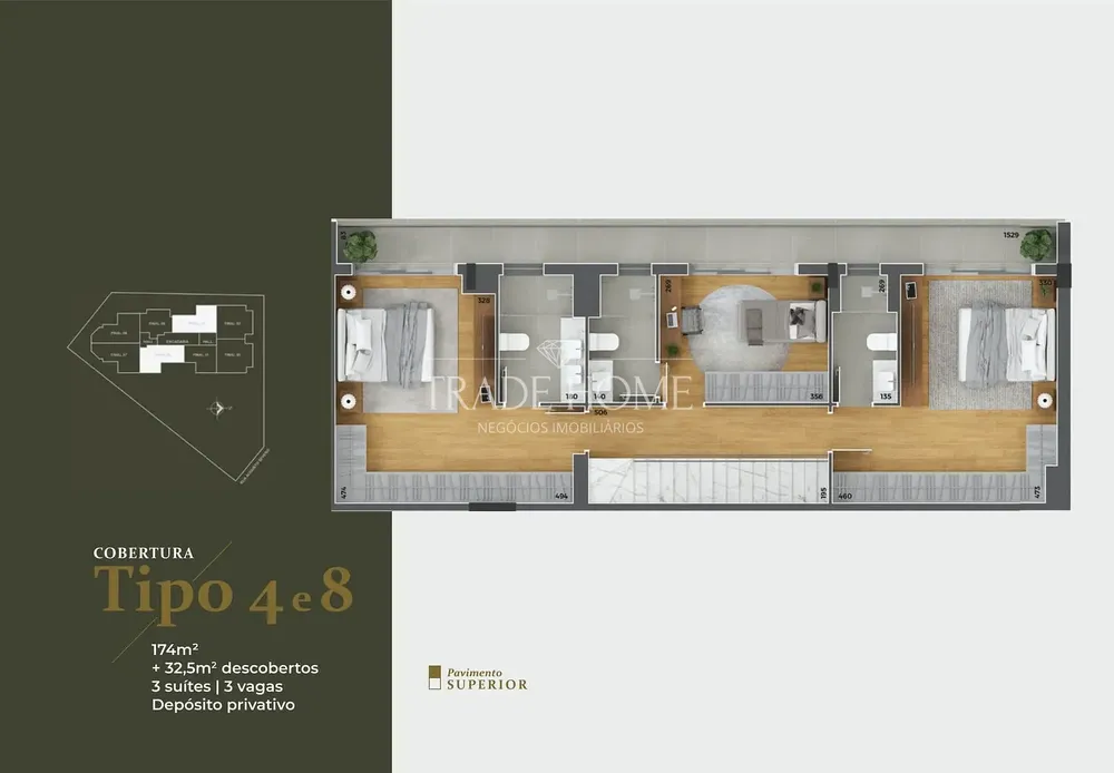 Apartamento, 3 quartos, 128 m² - Foto 6