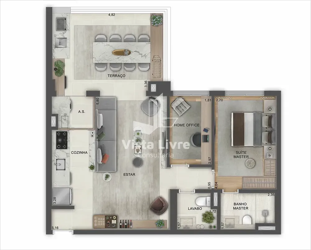 Apartamento, 3 quartos, 109 m² - Foto 7