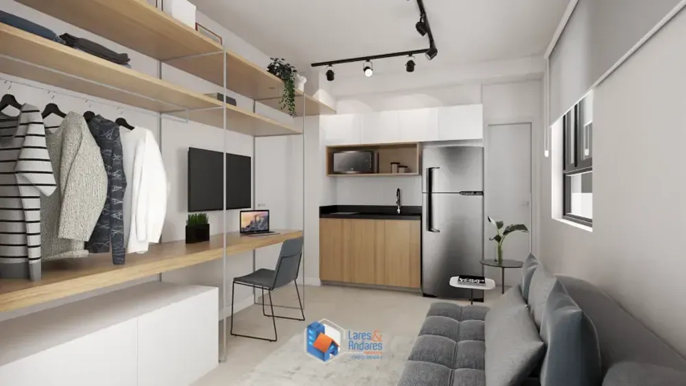 Apartamento, 1 quarto, 18 m² - Foto 2