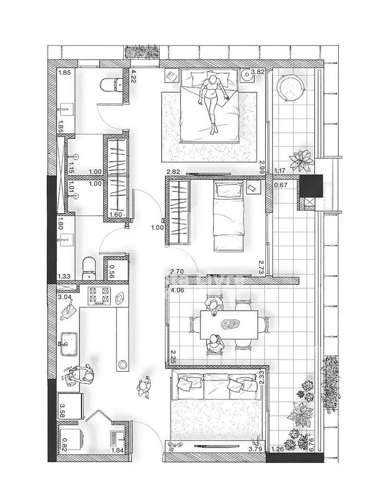 Apartamento, 2 quartos, 86 m² - Foto 8