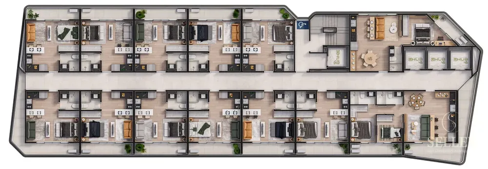 Apartamento, 1 quarto, 34 m² - Foto 5