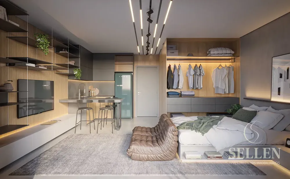Apartamento, 1 quarto, 34 m² - Foto 6