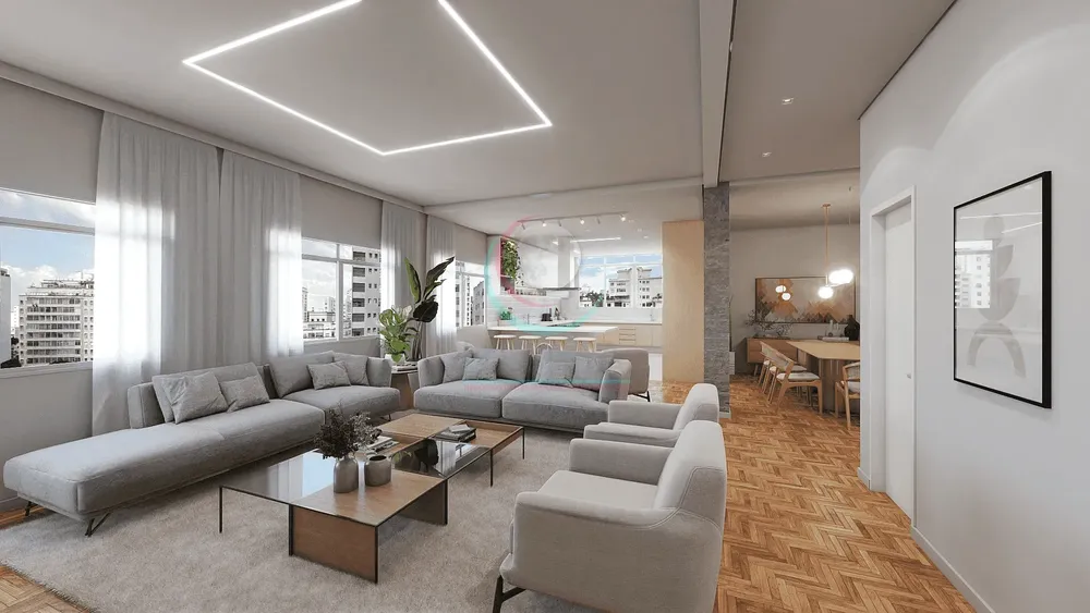 Apartamento, 3 quartos, 230 m² - Foto 2