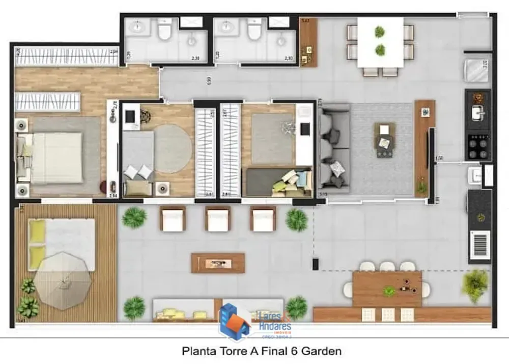 Apartamento, 3 quartos, 87 m² - Foto 3