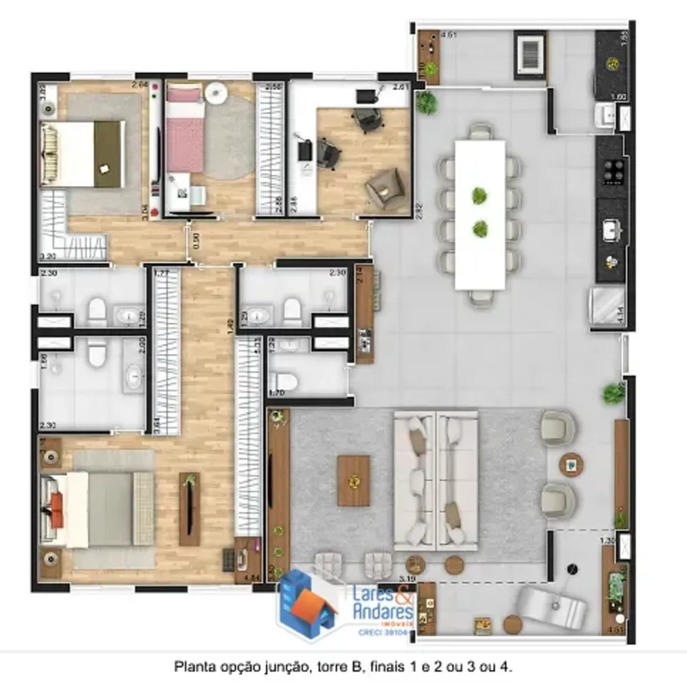 Apartamento, 3 quartos, 87 m² - Foto 6