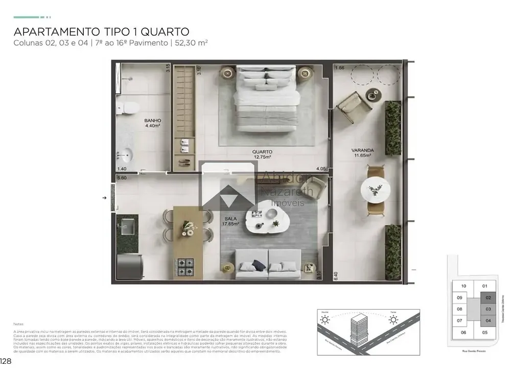 Apartamento, 1 quarto, 52 m² - Foto 20