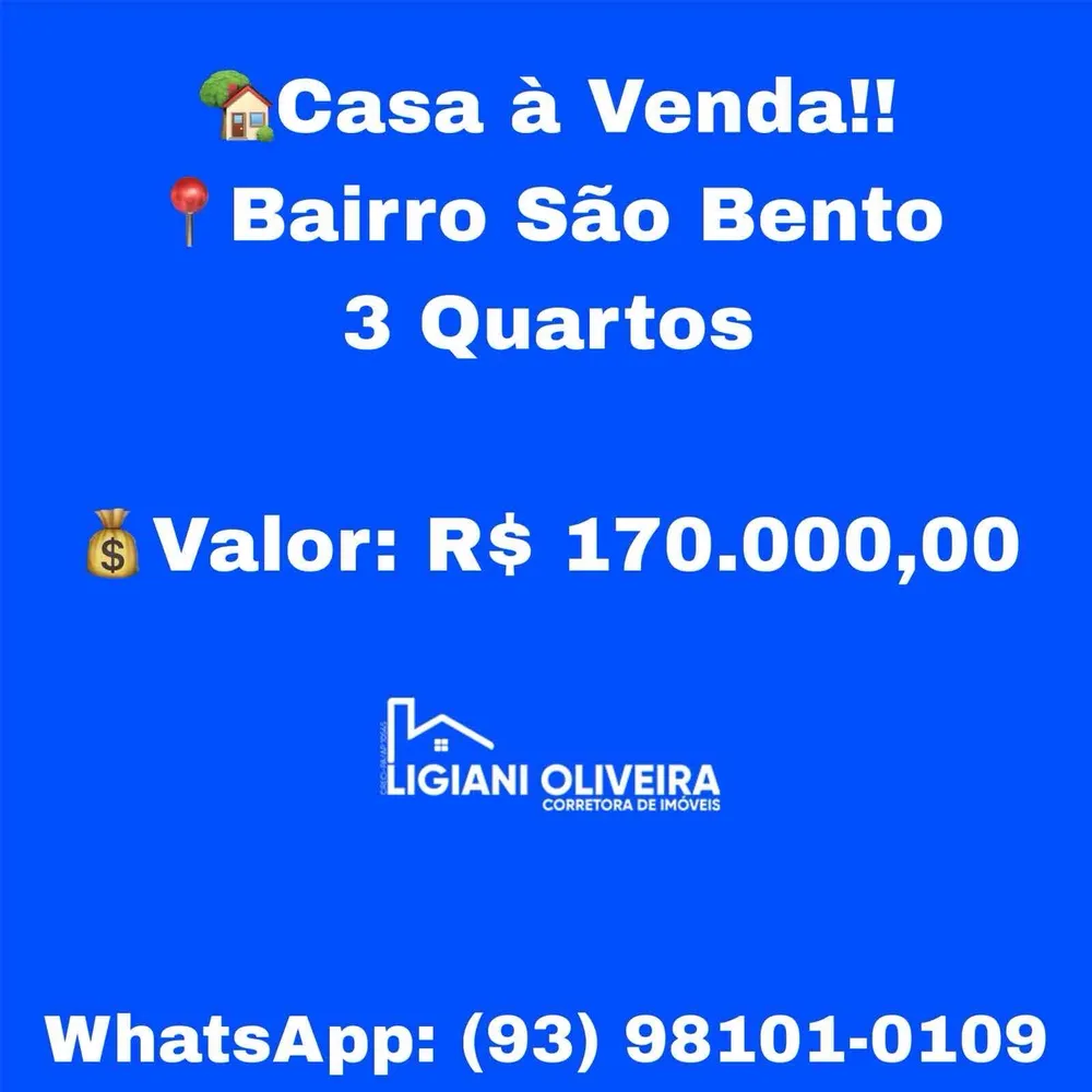 Casa, 3 quartos, 80 m² - Foto 1