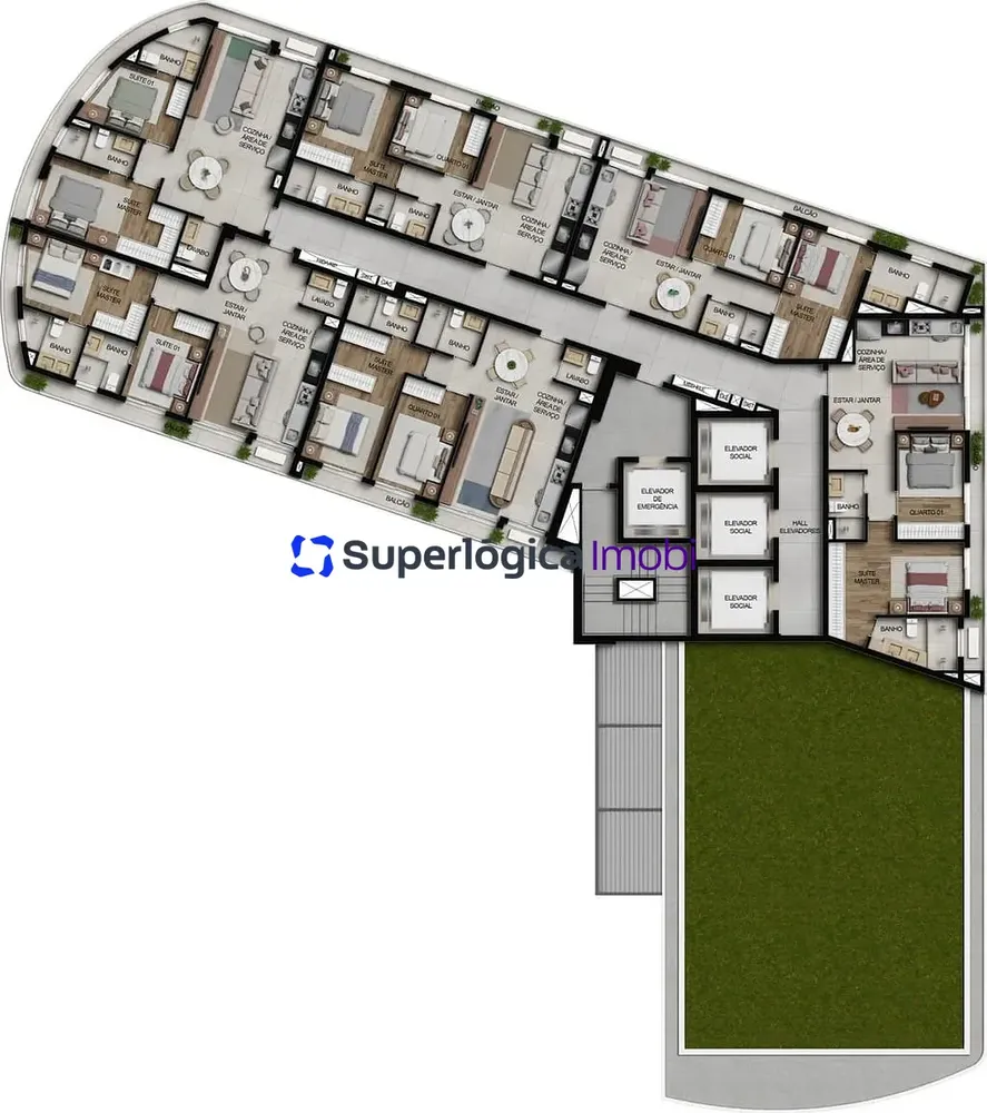 Apartamento, 2 quartos, 70 m² - Foto 6