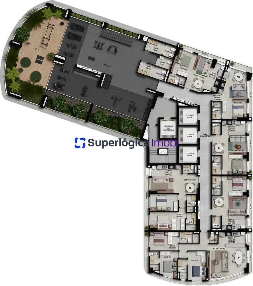 Apartamento, 2 quartos, 70 m² - Foto 8