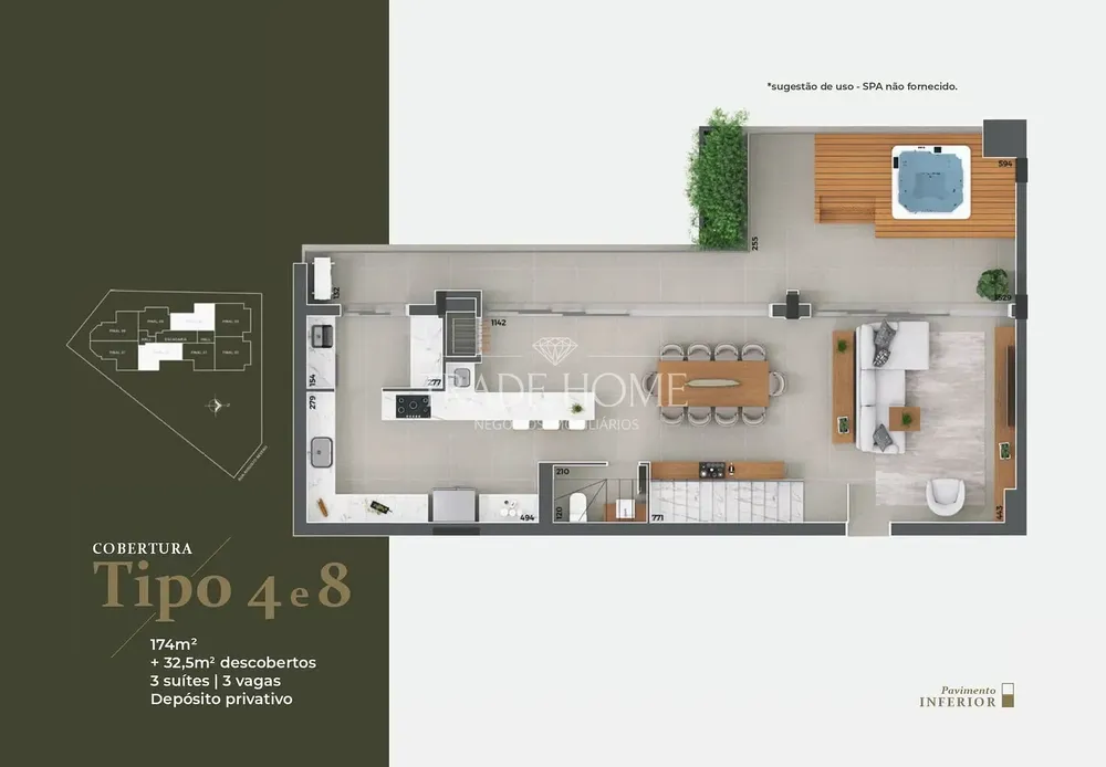 Apartamento, 3 quartos, 133 m² - Foto 5