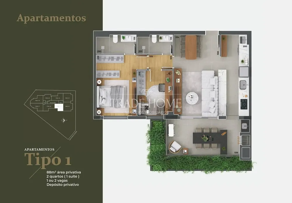Apartamento, 3 quartos, 133 m² - Foto 7