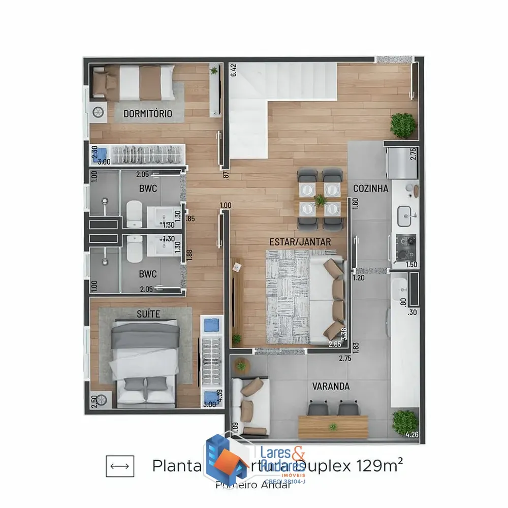Apartamento, 2 quartos, 64 m² - Foto 2