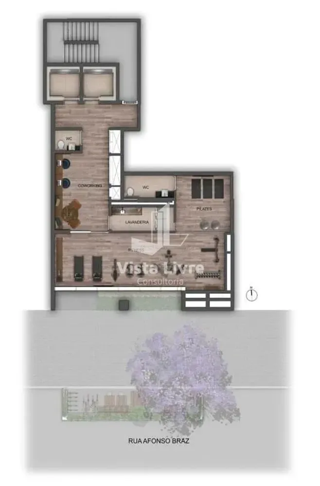 Apartamento, 1 quarto, 43 m² - Foto 3