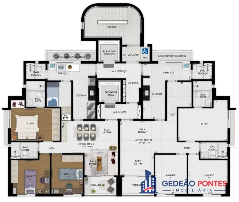 Apartamento, 3 quartos, 84 m² - Foto 5