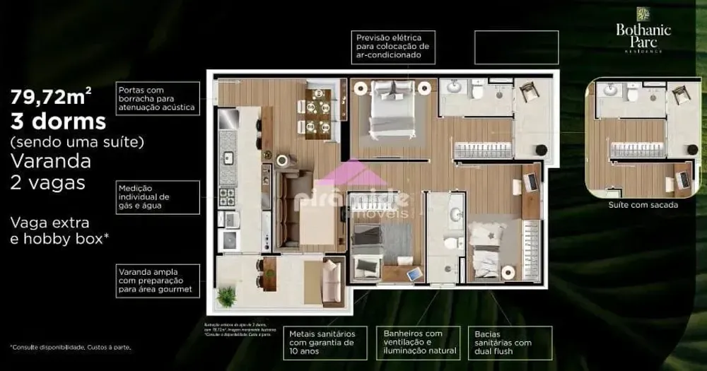 Apartamento, 3 quartos, 79 m² - Foto 4