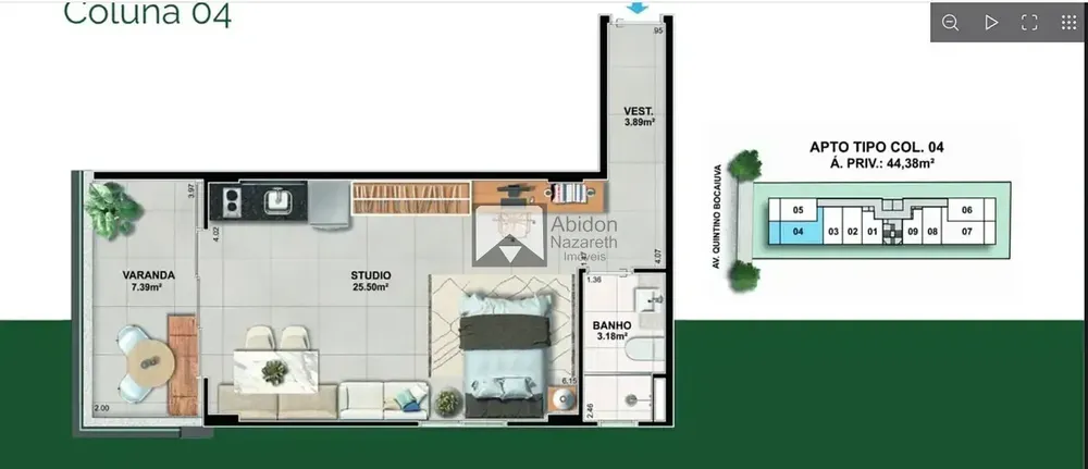 Apartamento, 1 quarto, 32 m² - Foto 5