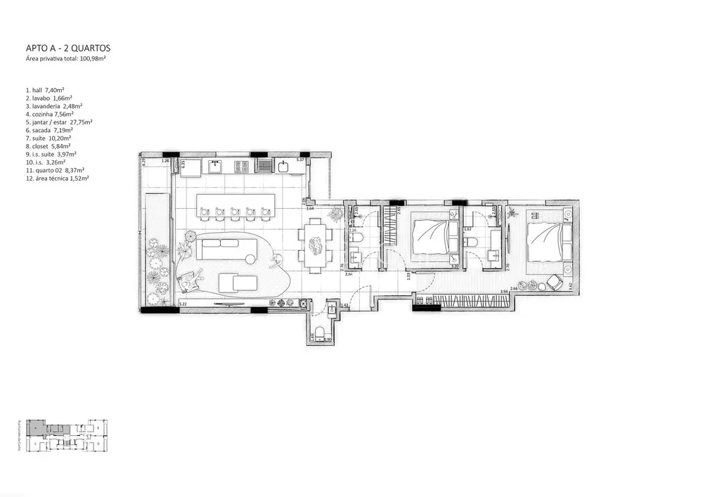 Apartamento, 2 quartos, 92 m² - Foto 5