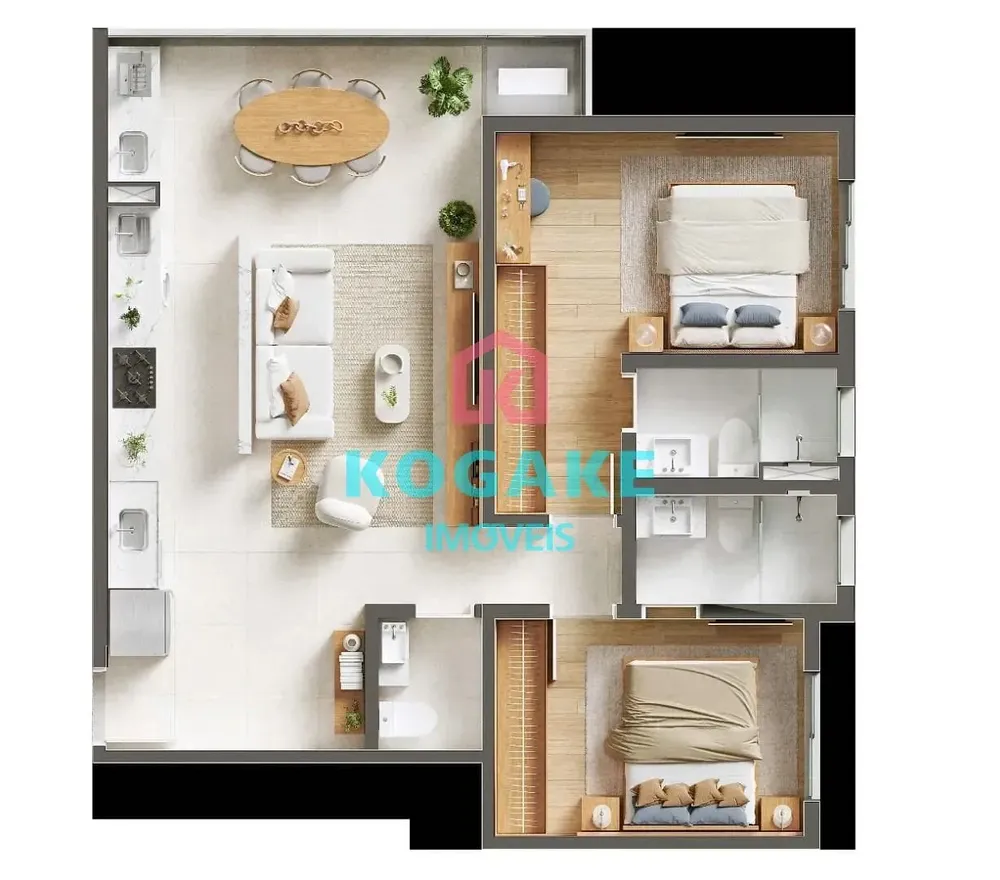 Apartamento, 3 quartos, 87 m² - Foto 4