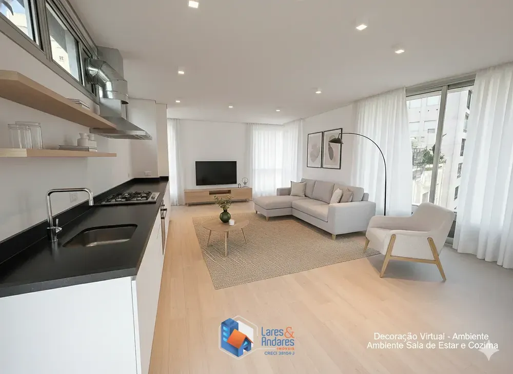 Apartamento, 1 quarto, 84 m² - Foto 2