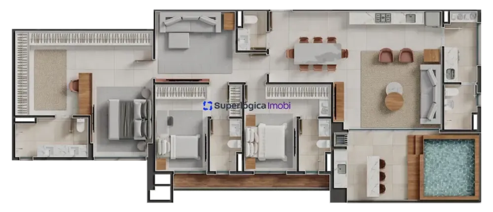 Apartamento, 2 quartos, 79 m² - Foto 3
