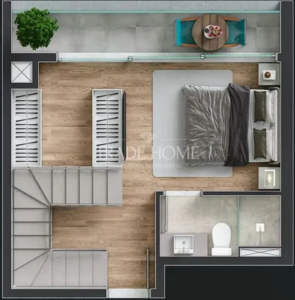 Apartamento, 1 quarto, 64 m² - Foto 1