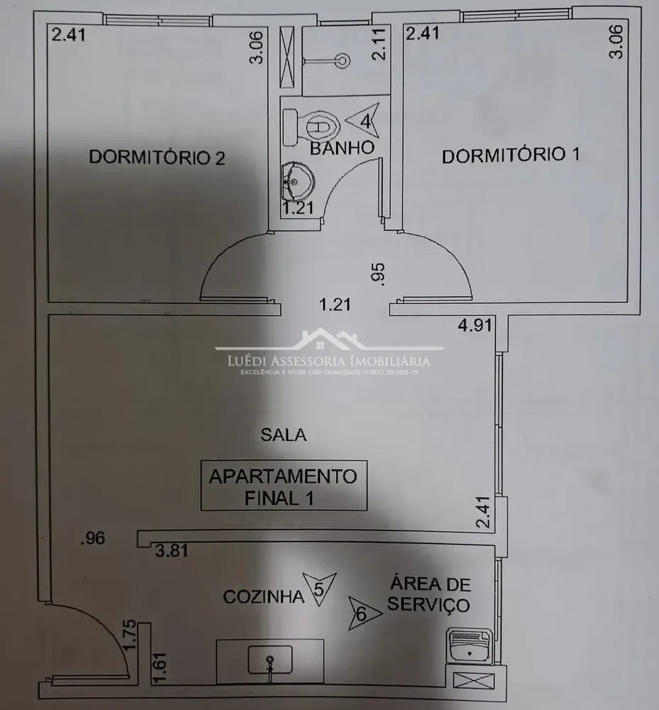 Apartamento, 2 quartos, 43 m² - Foto 8