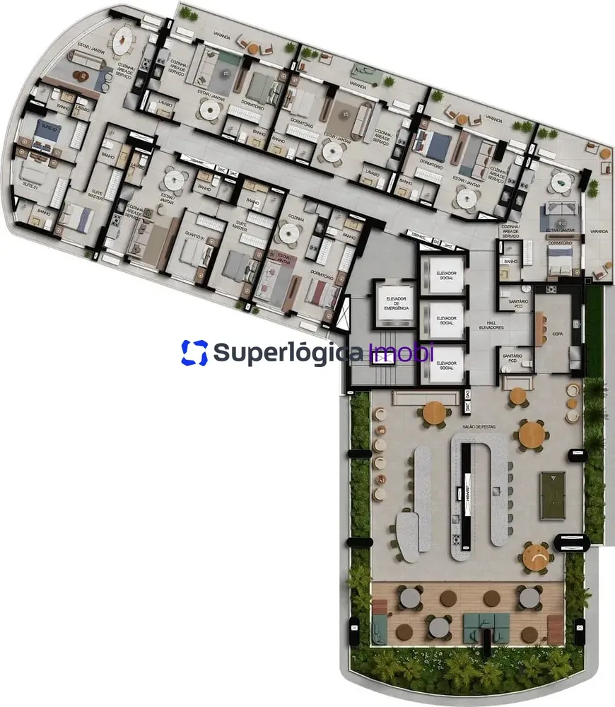 Apartamento, 3 quartos, 100 m² - Foto 7