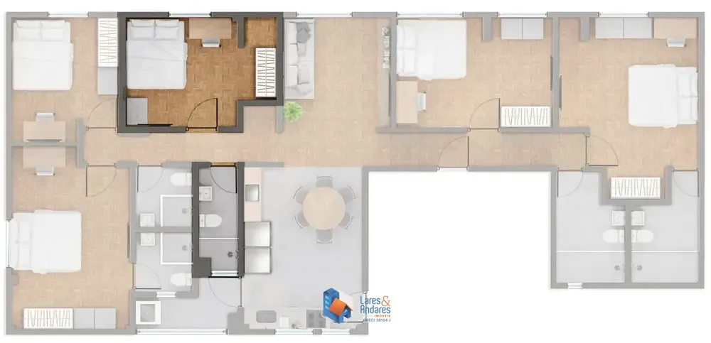 Apartamento, 5 quartos, 158 m² - Foto 5