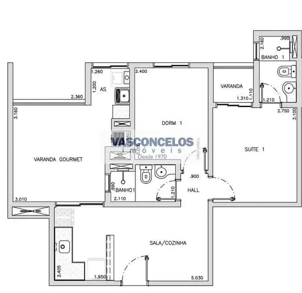 Apartamento, 2 quartos, 56 m² - Foto 4