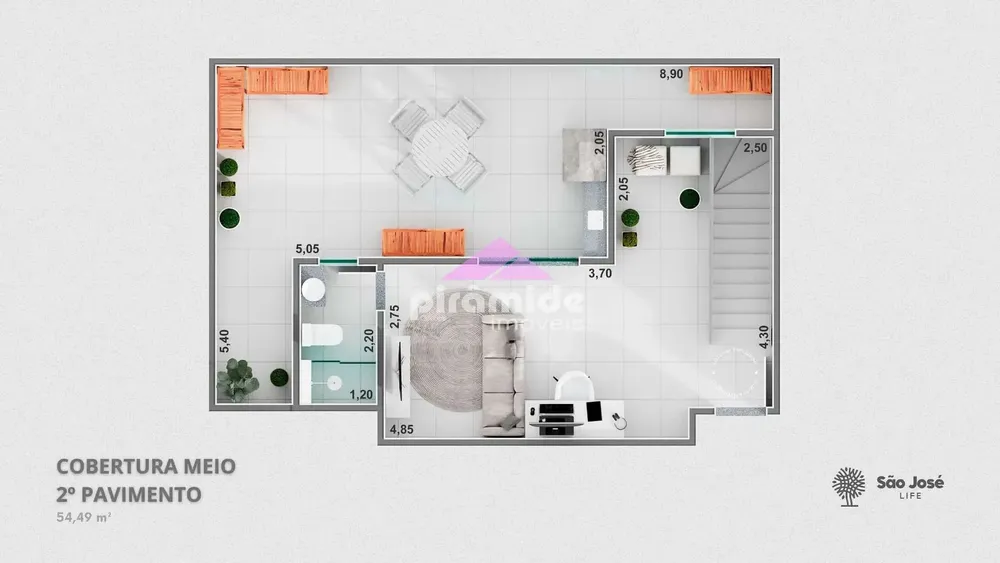 Apartamento, 2 quartos, 105 m² - Foto 8