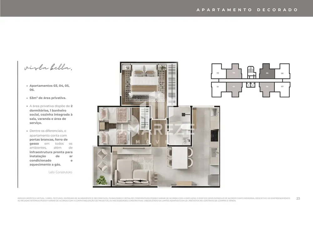 Apartamento, 2 quartos, 58 m² - Foto 11