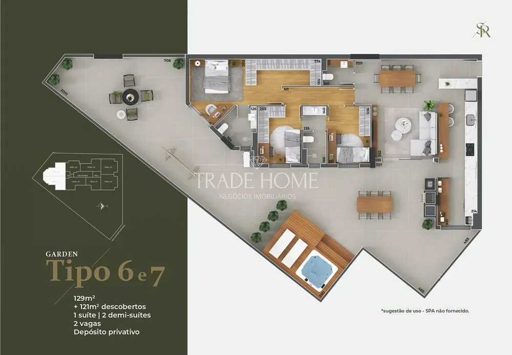 Apartamento, 2 quartos, 169 m² - Foto 8