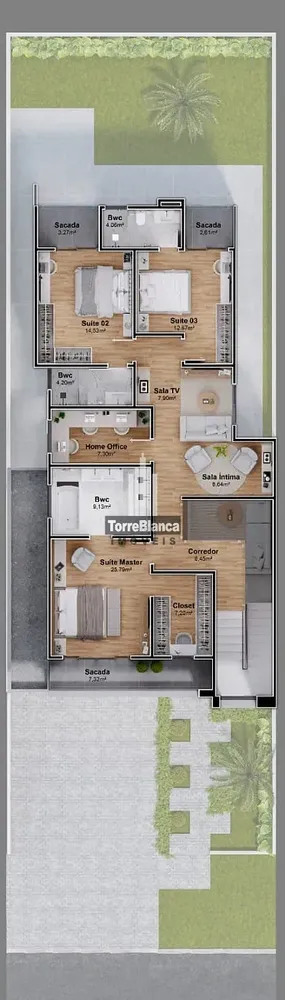 Casa, 3 quartos, 302 m² - Foto 4