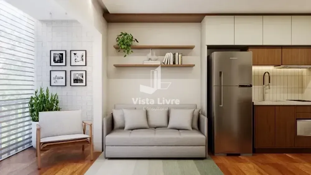 Apartamento, 1 quarto, 32 m² - Foto 2