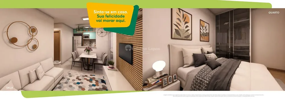 Apartamento, 2 quartos, 38 m² - Foto 1
