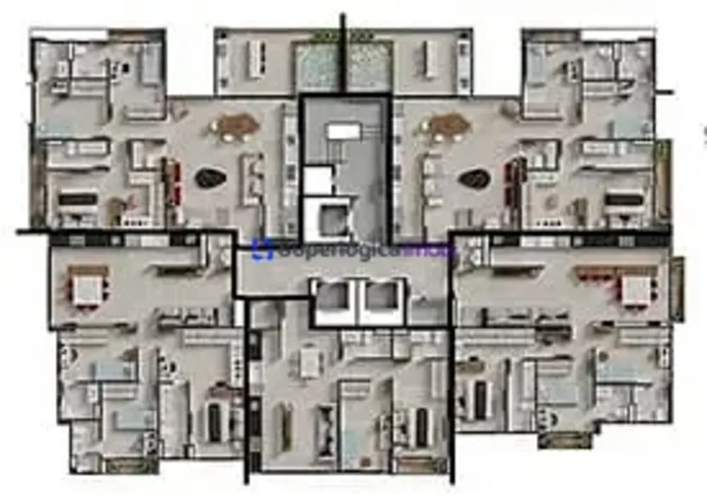 Apartamento, 2 quartos, 74 m² - Foto 1
