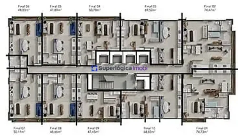 Apartamento, 2 quartos, 74 m² - Foto 8