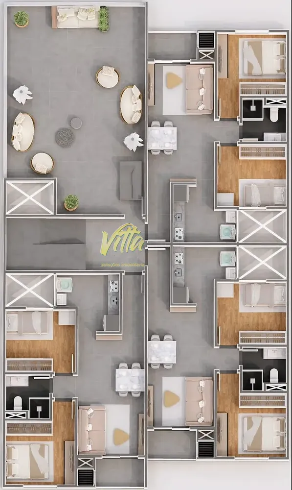 Apartamento, 2 quartos, 59 m² - Foto 4