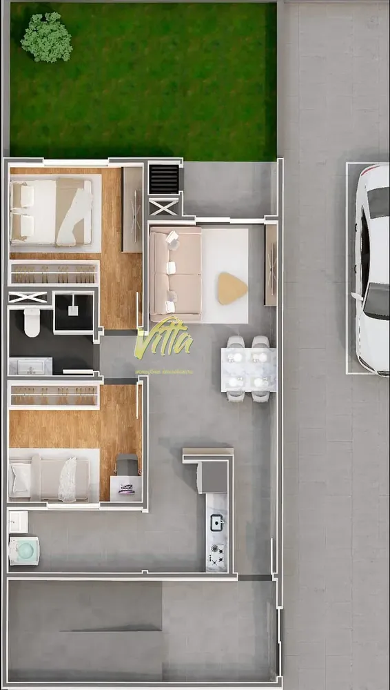 Apartamento, 2 quartos, 59 m² - Foto 3