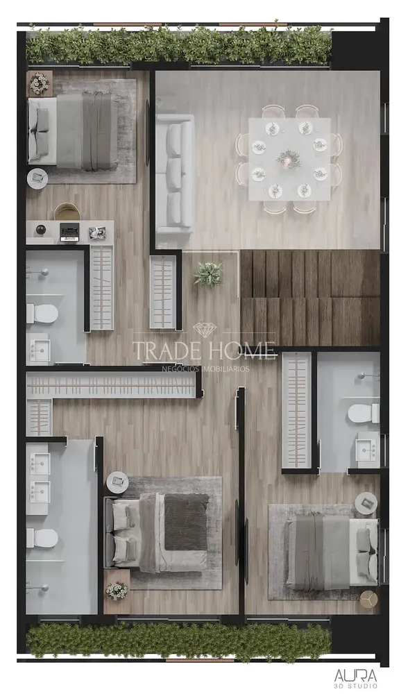 Apartamento, 2 quartos, 137 m² - Foto 4