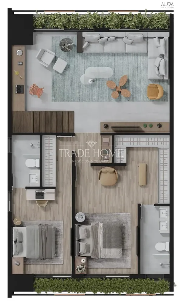 Apartamento, 2 quartos, 137 m² - Foto 8