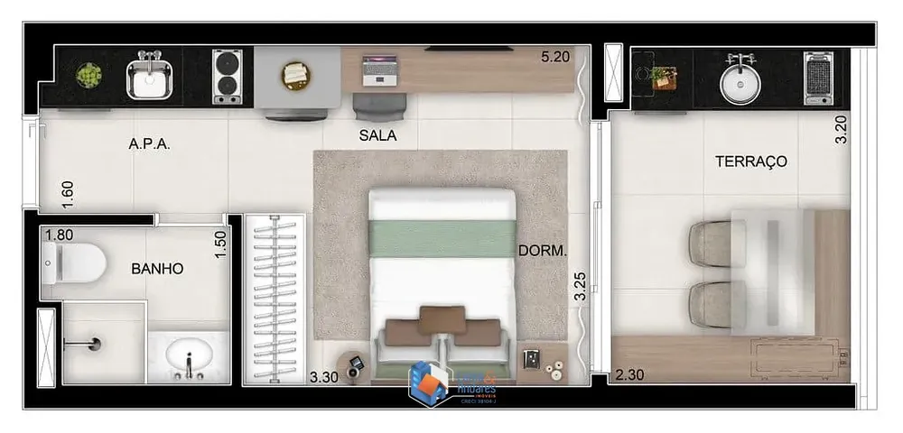 Apartamento, 2 quartos, 65 m² - Foto 7