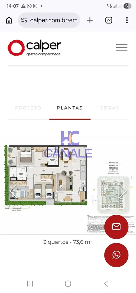 Apartamento, 3 quartos, 73 m² - Foto 13