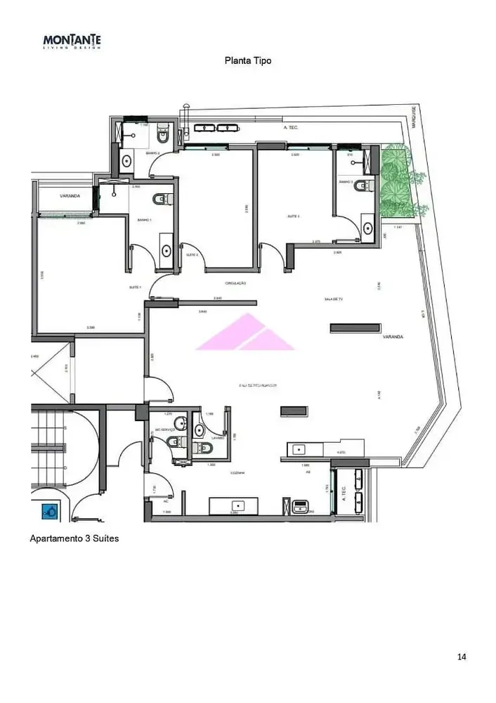 Apartamento, 3 quartos, 147 m² - Foto 3