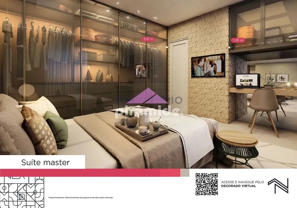 Apartamento, 2 quartos, 56 m² - Foto 2