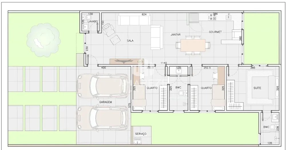 Casa, 3 quartos, 125 m² - Foto 3